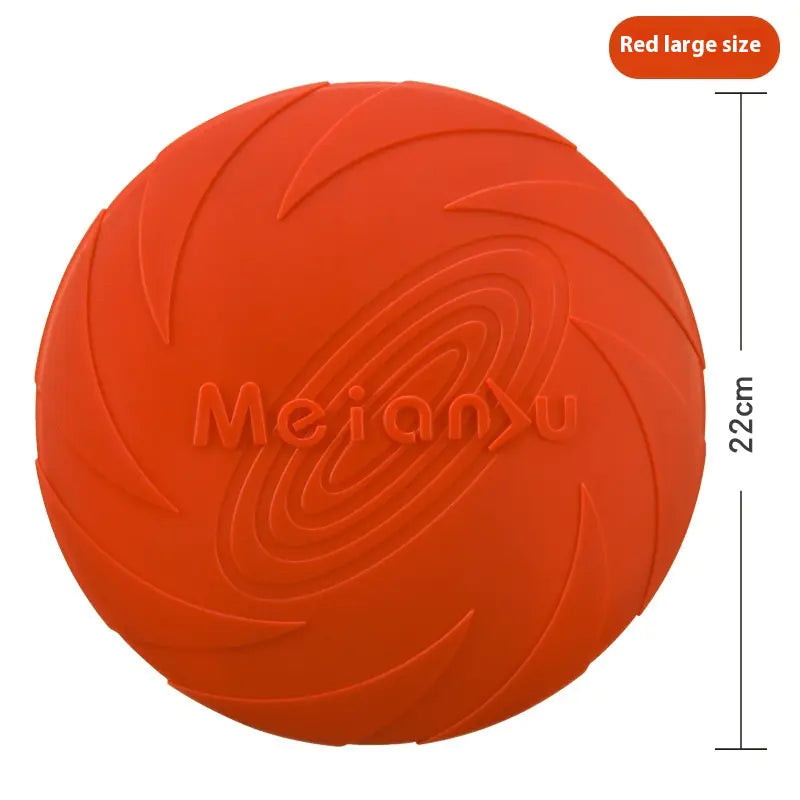 Rubber Dog Frisbee