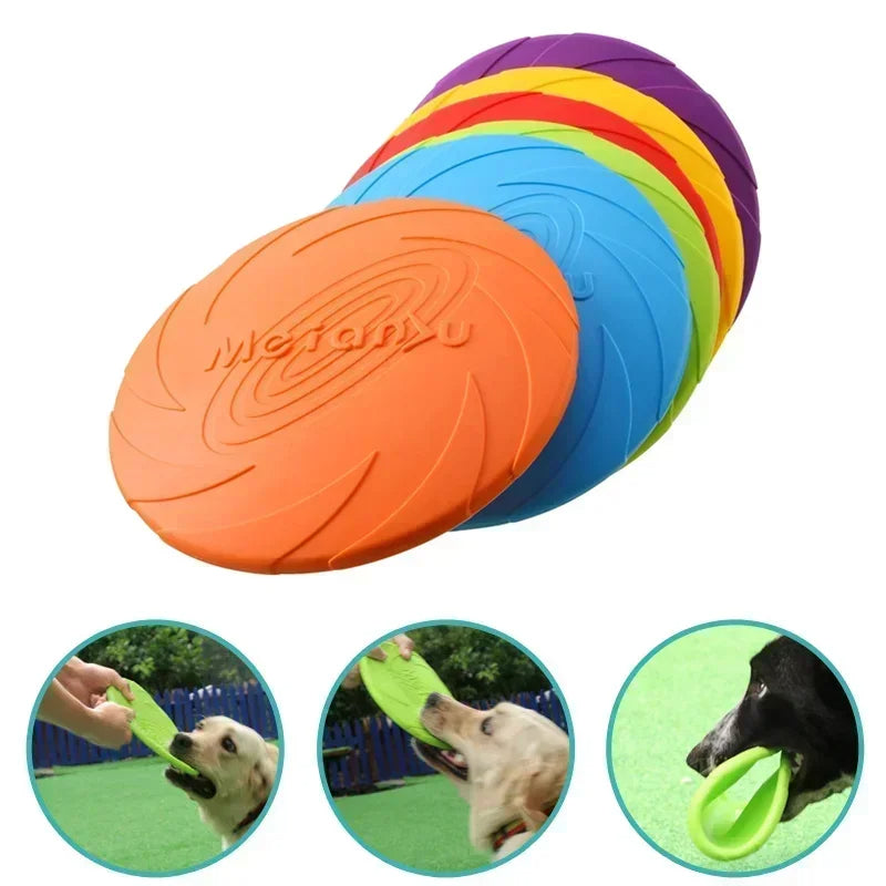 Rubber Dog Frisbee